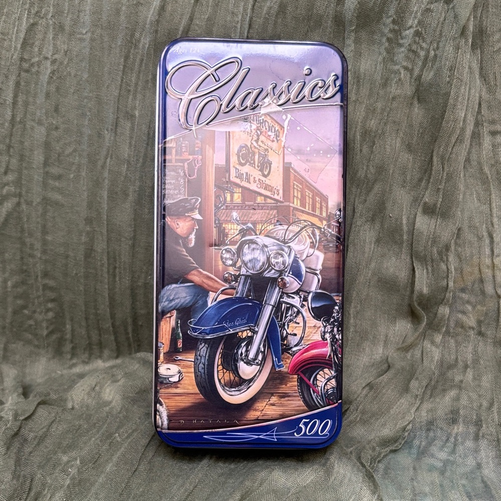 Classics “American Nostalgia” Motorcycle Puzzle NIB